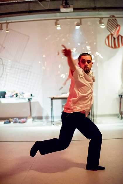 Man dancing