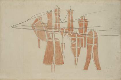 Marcel Duchamp, Cemetery of Uniforms and Liveries, No. 2 1914