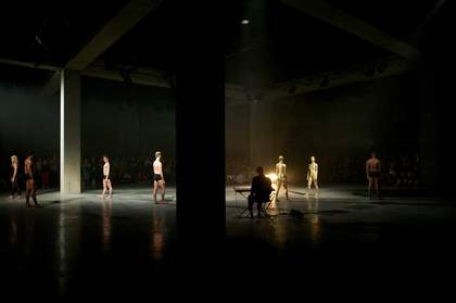 Eddie Peake, Amidst a Sea of Flailing High Heels and Cooking Utensils, Part 1 2012