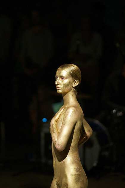 Eddie Peake, Amidst a Sea of Flailing High Heels and Cooking Utensils, Part 1 2012