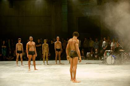 Eddie Peake, Amidst a Sea of Flailing High Heels and Cooking Utensils, Part 1 2012