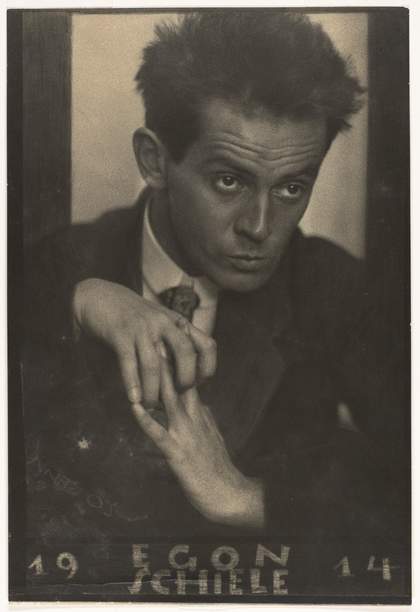 Egon Schiele, photographed by Anton Josef Trčka, 1914 - Cultural Archive / Alamy Stock Photo