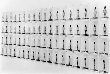Eleanor Antin Carving A Traditional Sculpture 1972