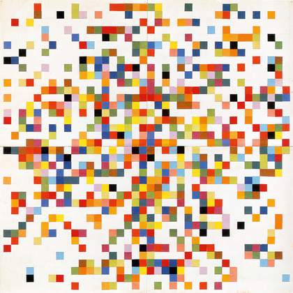 Ellsworth Kelly Spectrum Colors Arranged by Chance II 1951