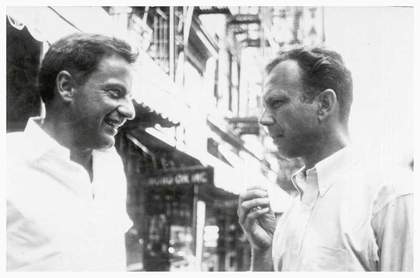 François Morellet and Ellsworth Kelly in New York