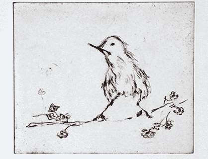Tracey Emin Self-Portrait as a Small Bird 2002 Appliqued blanket