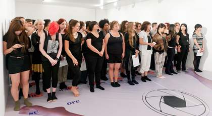 Emily Roysdon, I am a helicopter, camera, queen 2012