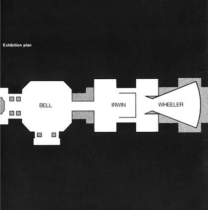 Three Artists from Los Angeles exhibition plan