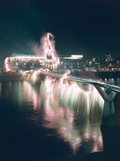 Cai Guo-Qiang, Ye Gong Hao Long (Mr Ye Who Loves Dragons): Explosion Project for Tate Modern 2003