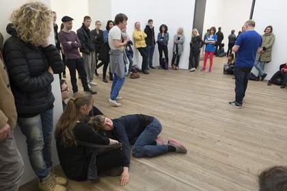 Boris Charmatz, expo zéro 2015