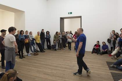 Boris Charmatz, expo zéro 2015