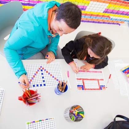 People colouring © Tate
