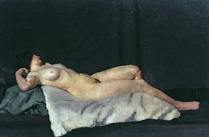 Dora Carrington Female Figure Lying on her Back 1912 University College London Art Museum