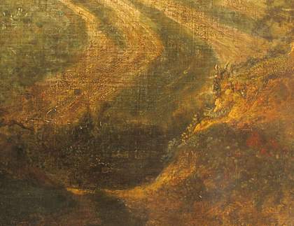 Mousehold Heath, corresponding detail in normal light