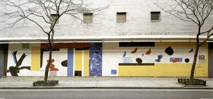 Hans Hofmann, Mural for the New York School of Printing 1958