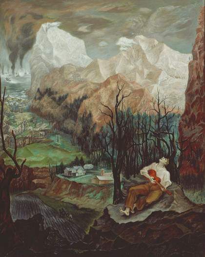 Fig.15 Peppino Mangravite, The Song of the Poet 1944