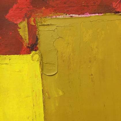 Hans Hofmann, Pompeii, detail