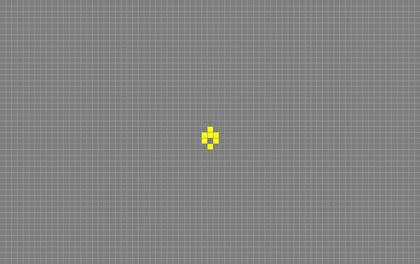 John Horton Conway, ‘Game of Life’, one possible initial configuration