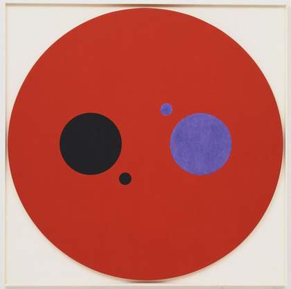 Fig.3 Alexander Liberman, Continuous on Red 1960