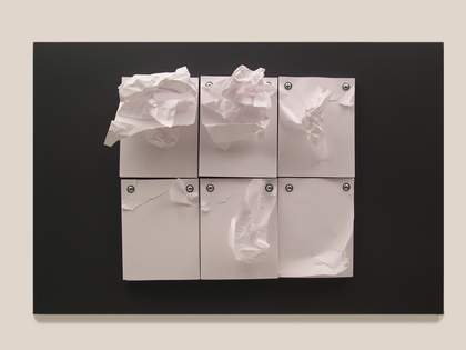 Liliana Porter, To Be Wrinkled and Thrown Away 1969