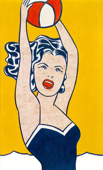 Roy Lichtenstein, Girl with Ball 1961