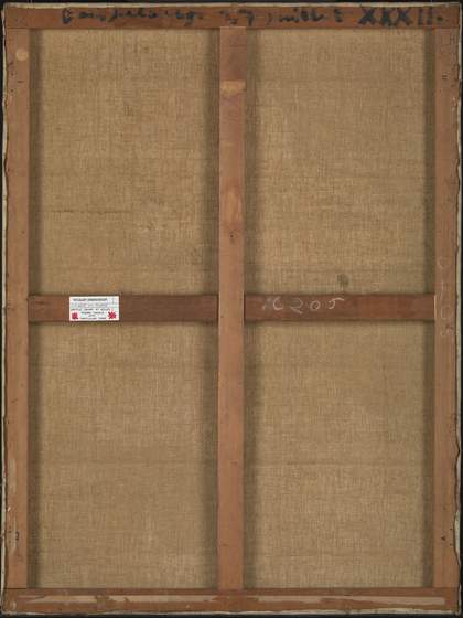 Reverse of Nude Woman in a Red Armchair 1932