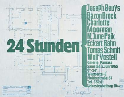 Fig.3 Joseph Beuys, 24 Stunden 1965