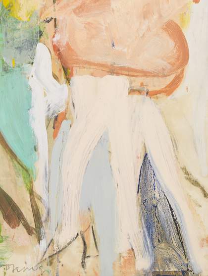 Willem de Kooning, Women Singing II 1966, detail of lower right quadrant