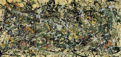 Fig.4 Jackson Pollock, Number 8, 1949 1949