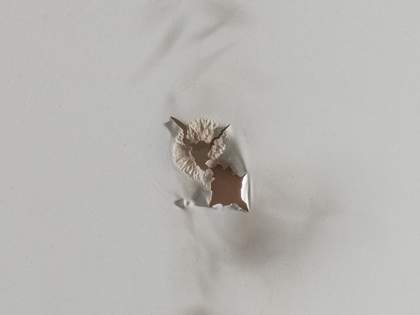 Fig.4 The uppermost hole in Peeters’s Burn Hole