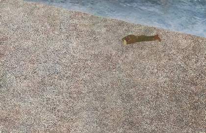 Fig.5 Ben Shahn, Pacific Landscape 1945