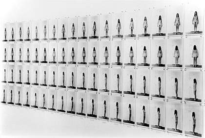Fig.7 Eleanor Antin, Carving: A Traditional Sculpture 1972, detail