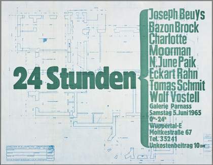 Fig.7 Joseph Beuys, 24 Stunden 1965