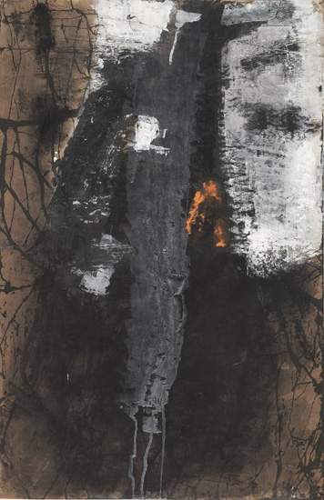 Fig.7 Jay DeFeo, Untitled (Paris) 1951