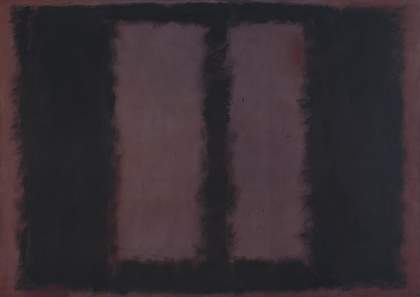 Fig.7 Mark Rothko, Black on Maroon 1958