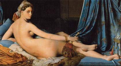 Jean-Auguste-Dominique Ingres, La Grande Odalisque 1814