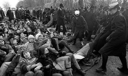 Greenham Common protesters