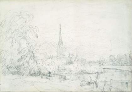 John Constable Salisbury Cathedral from the North West 1829