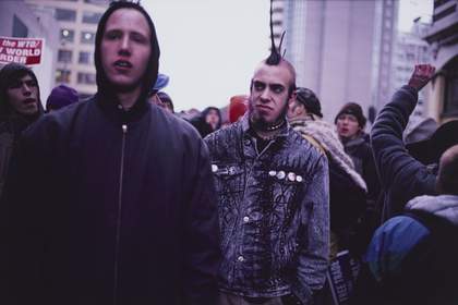 Allan Sekula, Waiting for Tear Gas 1999–2000