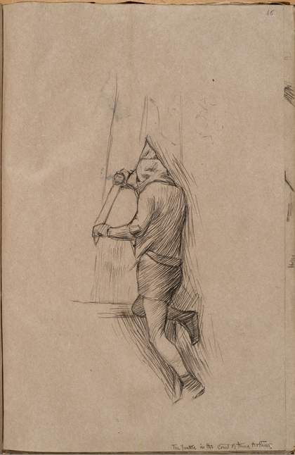 William Rothenstein Yankee at the Court of King Arthur c.1890