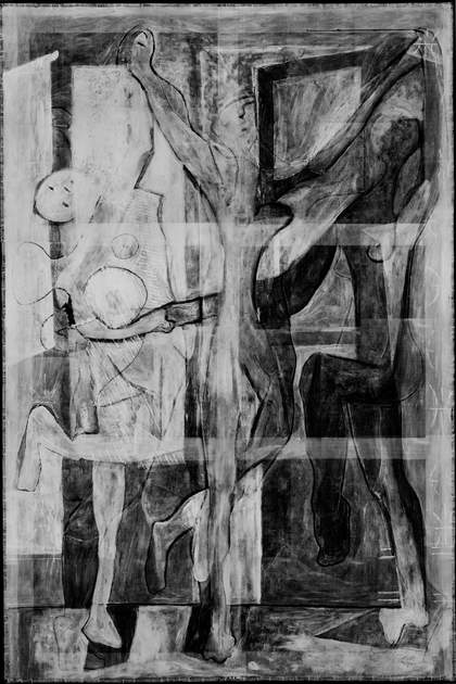 Film-based X-radiograph made in 2012 at Tate