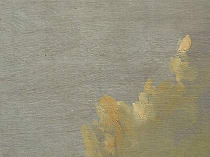 Mousehold Heath, detail of the sky