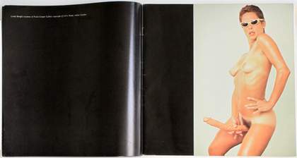 Lynda Benglis, Centerfold 1974