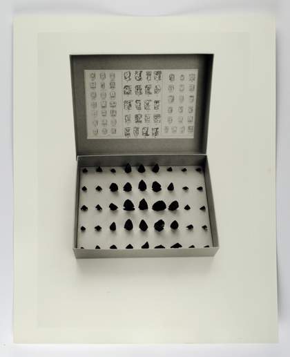 Susan Hiller From the Freud Museum 1991–6, box 006 Chamin-ha’/House of Knives (collected, 1992)