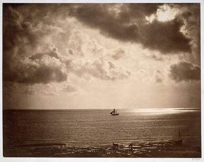 Gustave Le Gray, The Brig (or Sea and Sky) 1856
