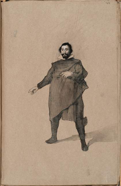 William Rothenstein Copy after Velázquez c.1890