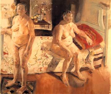 Larry Rivers, Double Portrait of Berdie 1955