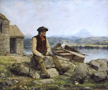 William Dyce, The Highland Ferryman 1857