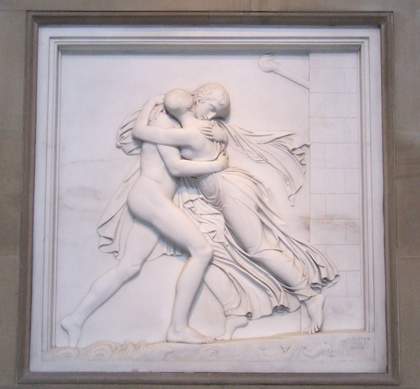 John Gibson, The Meeting of Hero and Leander 1839–41