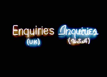 Susan Hiller Enquiries/Inquiries 1973/1975